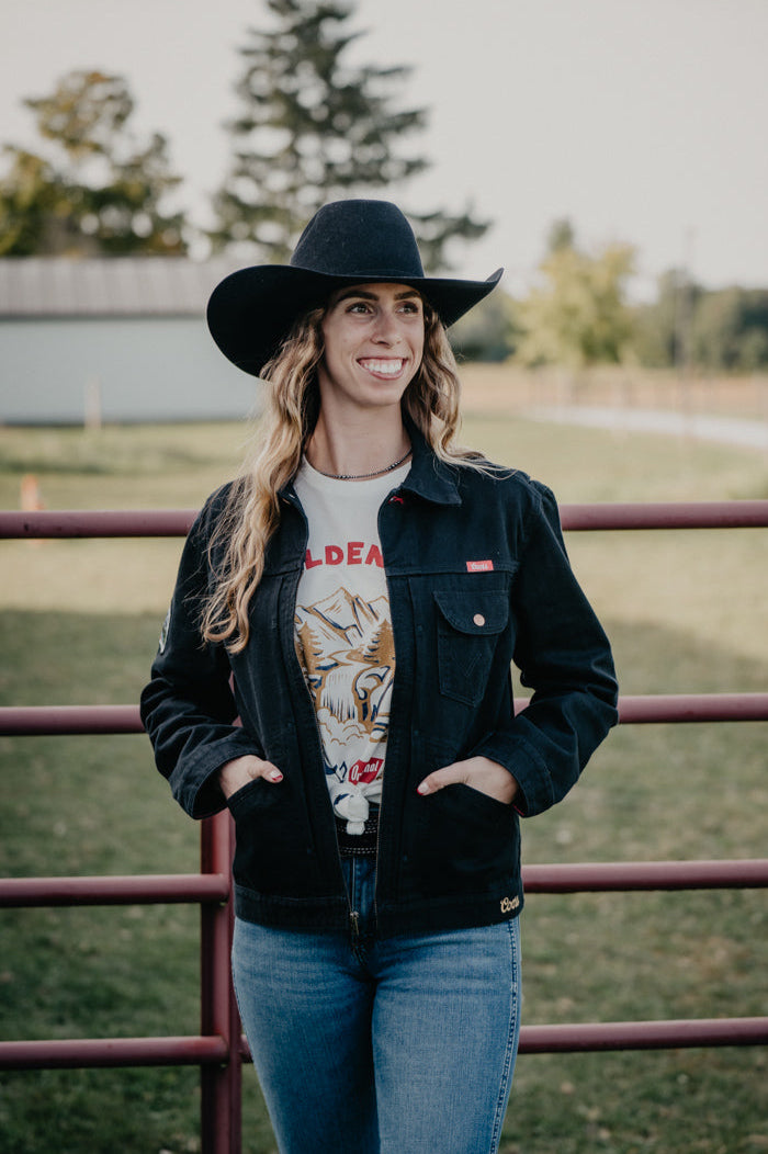 'Pinnacle' Wrangler X Coors Black Jacket (S-XXL)