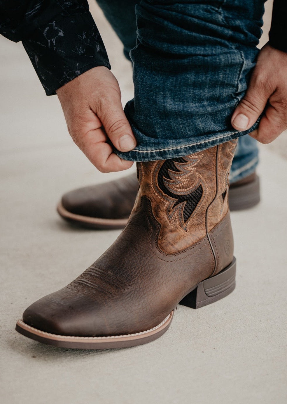 Men's Ariat 'Cowpuncher' VentTEK Western Boota