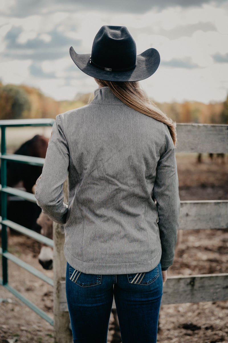 'Cher' Women's CINCH Bonded Charcoal Jacket with Copper Acents (XS-XXL)