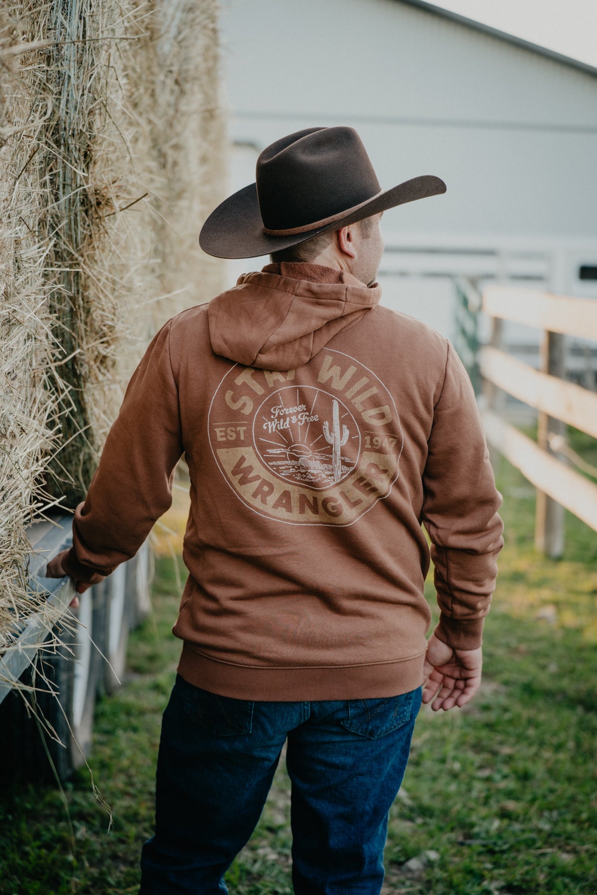 'Duke' Wrangler Top Twenty Men's Hoodie (S-XXL)