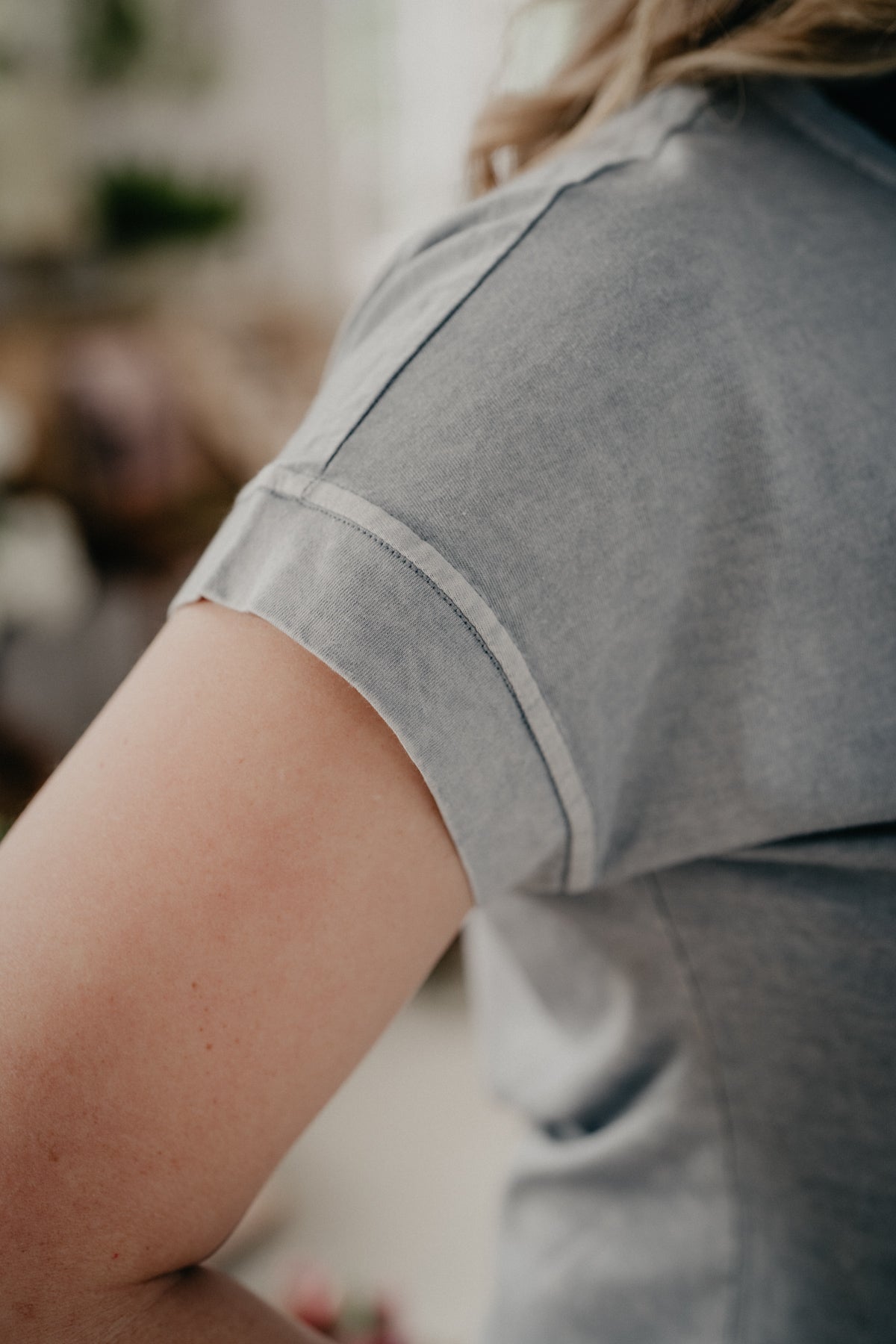 'Fallon' Washed Short Sleeve Boxy Knit Top {Two Colours} (S-L)