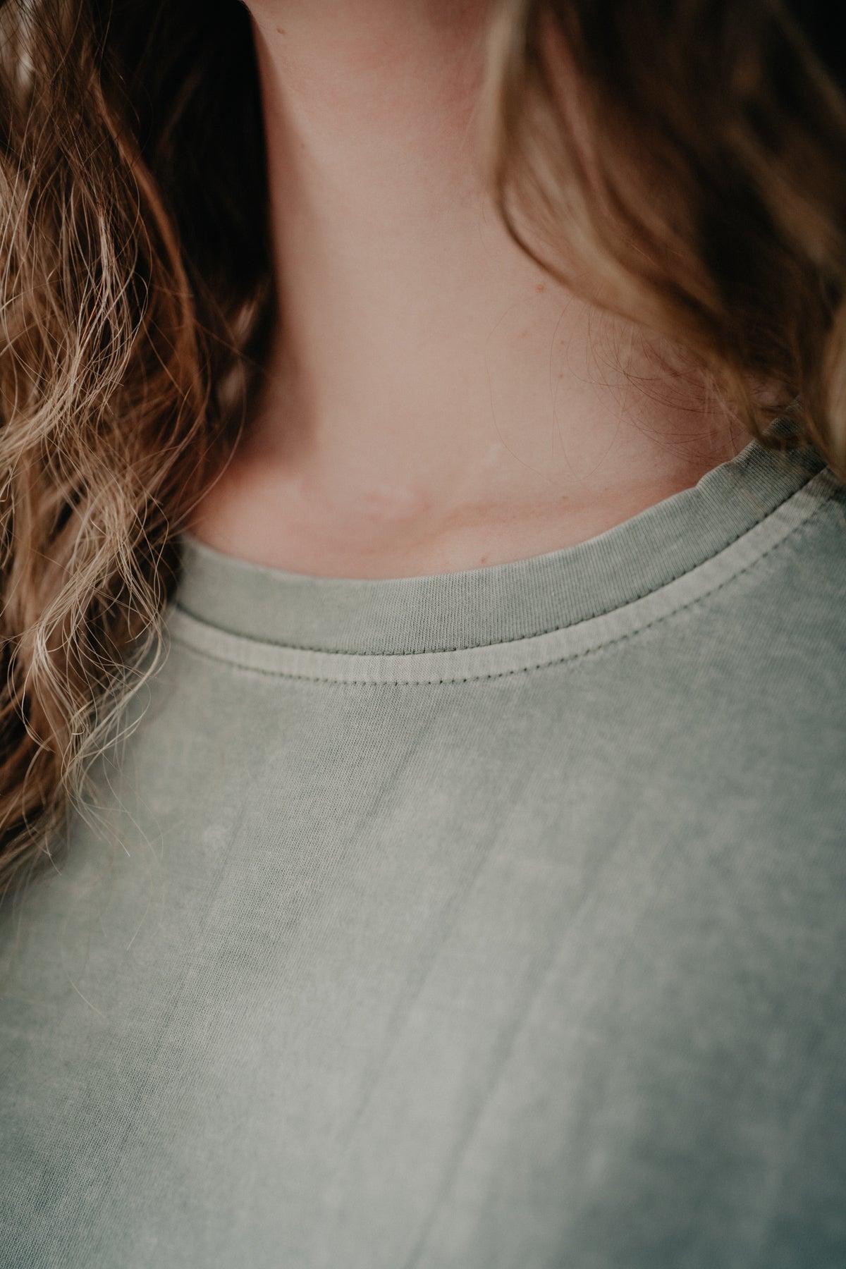 'Fallon' Washed Short Sleeve Boxy Knit Top {Two Colours} (S-L)