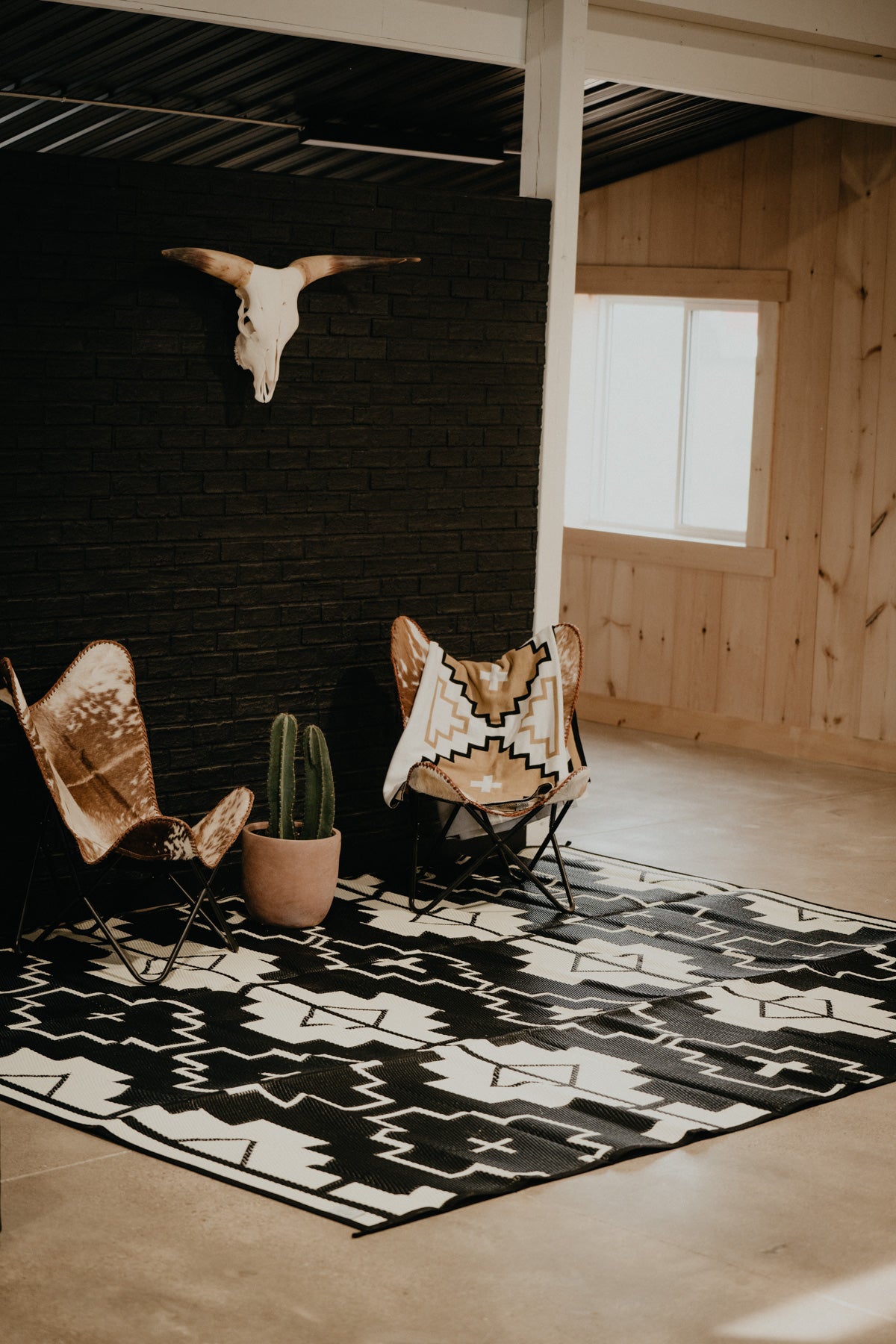 9X12' Outdoor Reversable Ranch Rug by Western Grande (Two Colours)