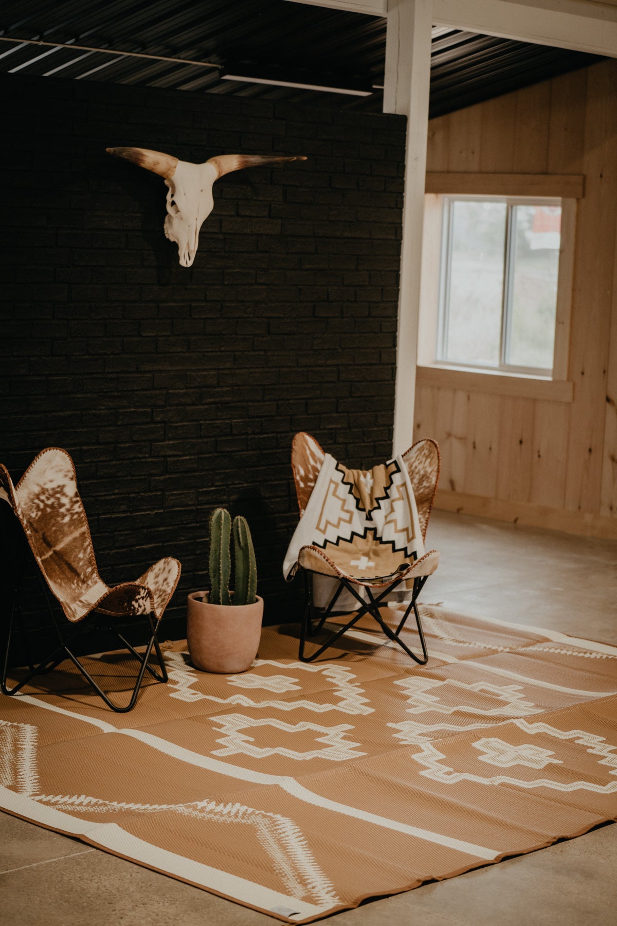 9X12' Outdoor Reversable Ranch Rug by Western Grande (Two Colours)