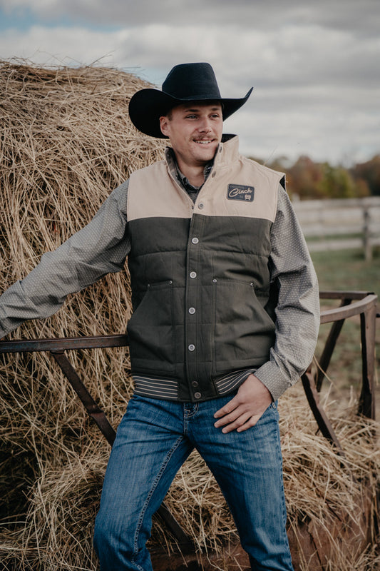 'Tanner' Men's CINCH Reversible Vest (S-XXL)