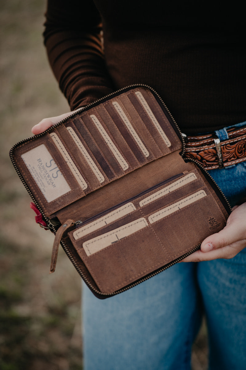 'Bentley' Cowhide Tornado Wallet by STS Ranchwear 8