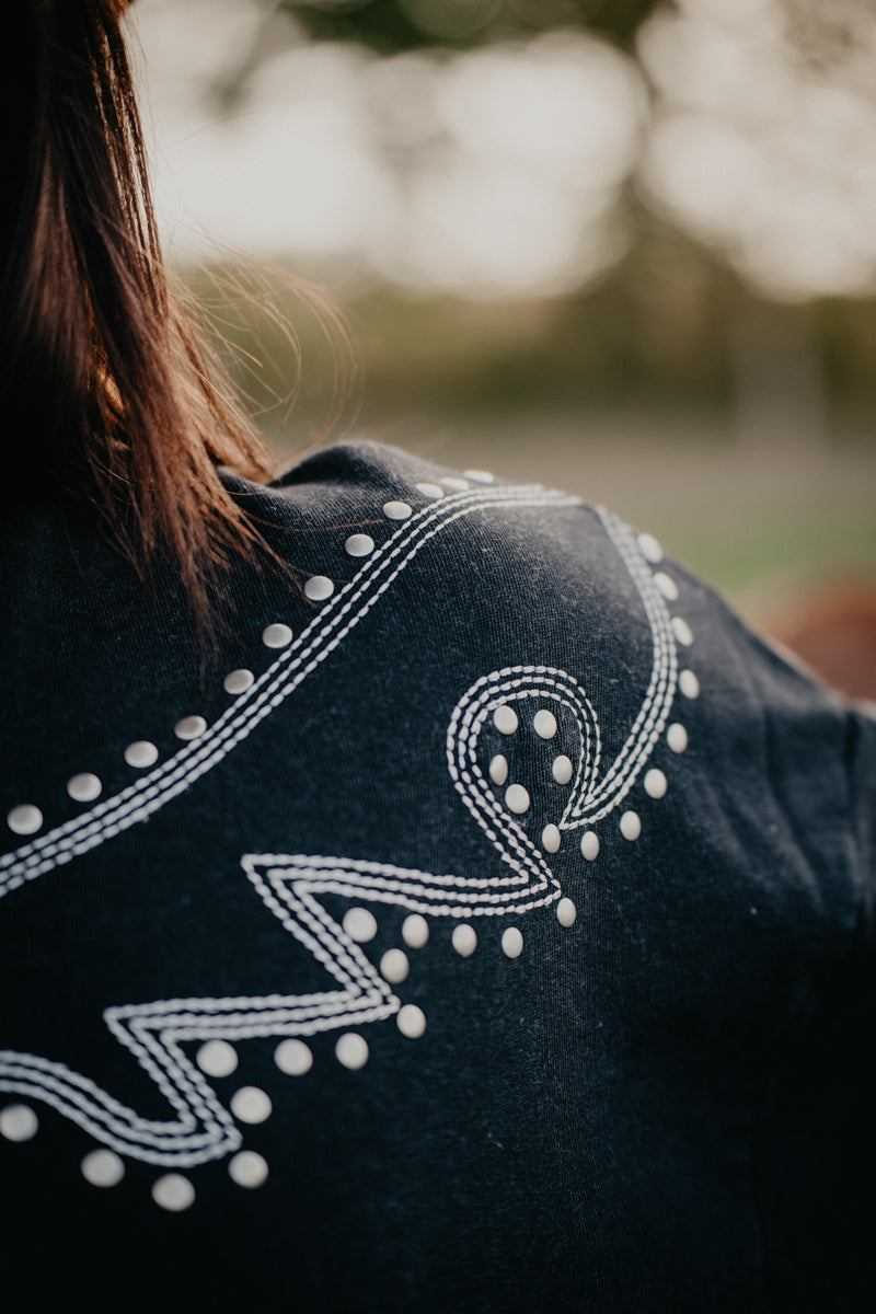 'Amelia' Embroidered Sweater (XS-XXL)