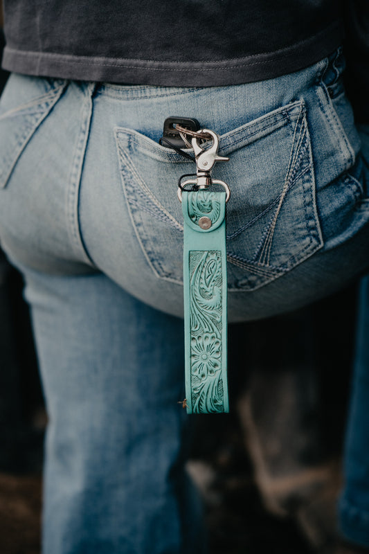 Western Loop Keychain Wristlet