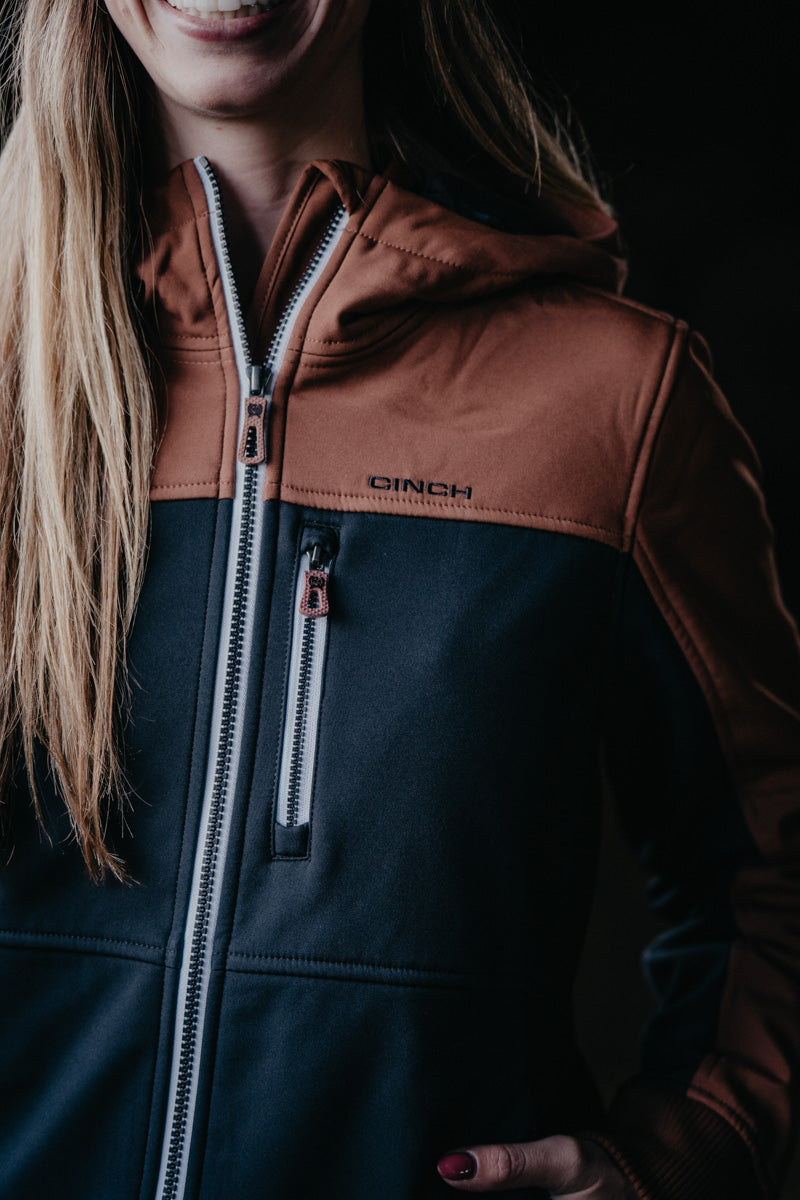 'Brandi' CINCH Women's Bonded Hooded Jacket (XS-XXL/ Two Colours)