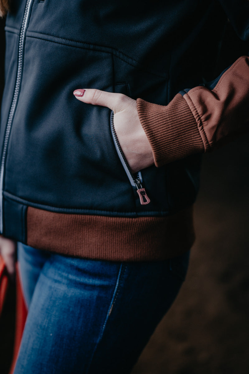 'Brandi' CINCH Women's Bonded Hooded Jacket (XS-XXL/ Two Colours)