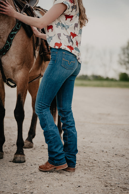 Betty 17 Premium Perfect Rise Straight Leg Jean by Kimes Ranch