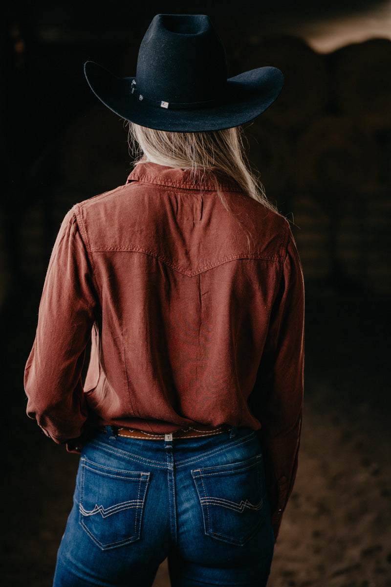 'Clover' Brushed Rayon Solid (S-XL)