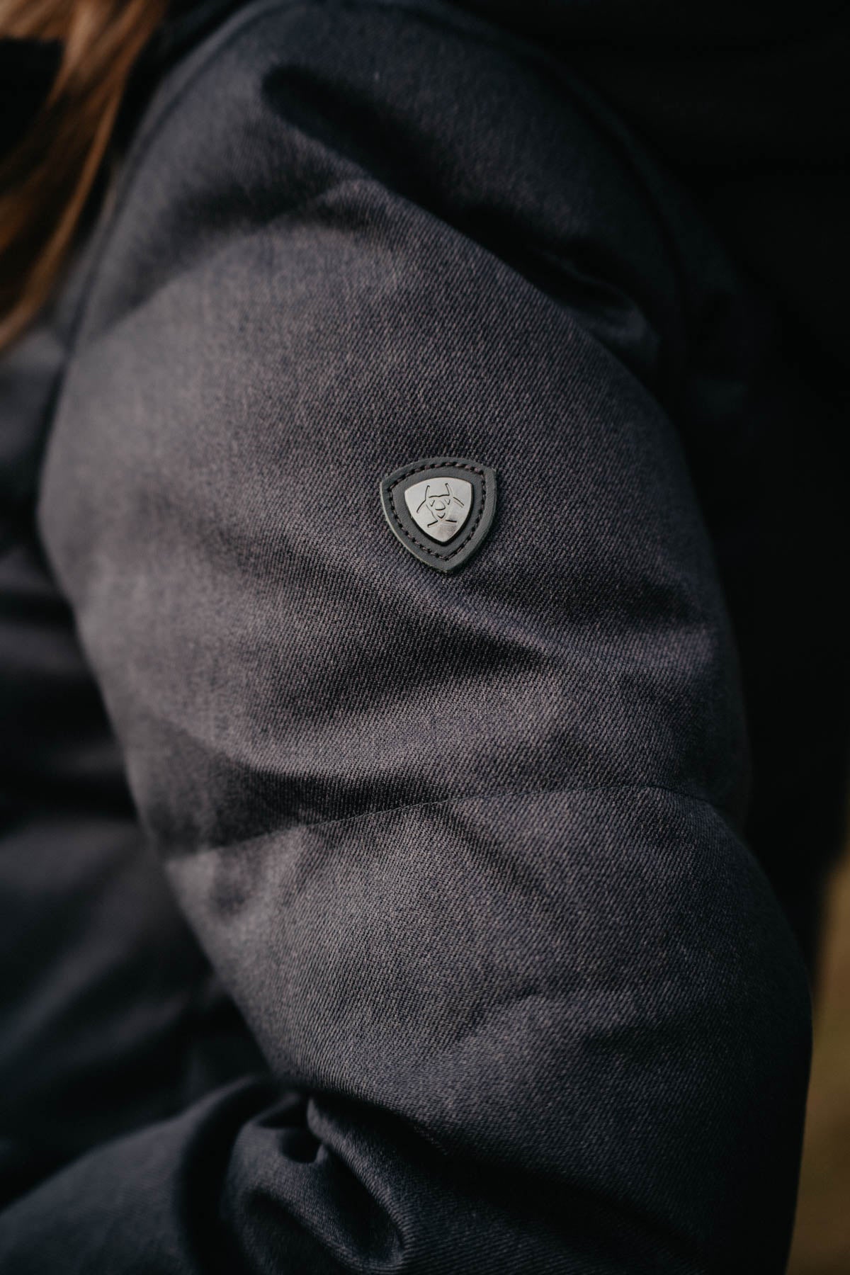 'Menlo' Ariat Down Filled Winter Parka with Toile Printed Lining (XS ONLY)