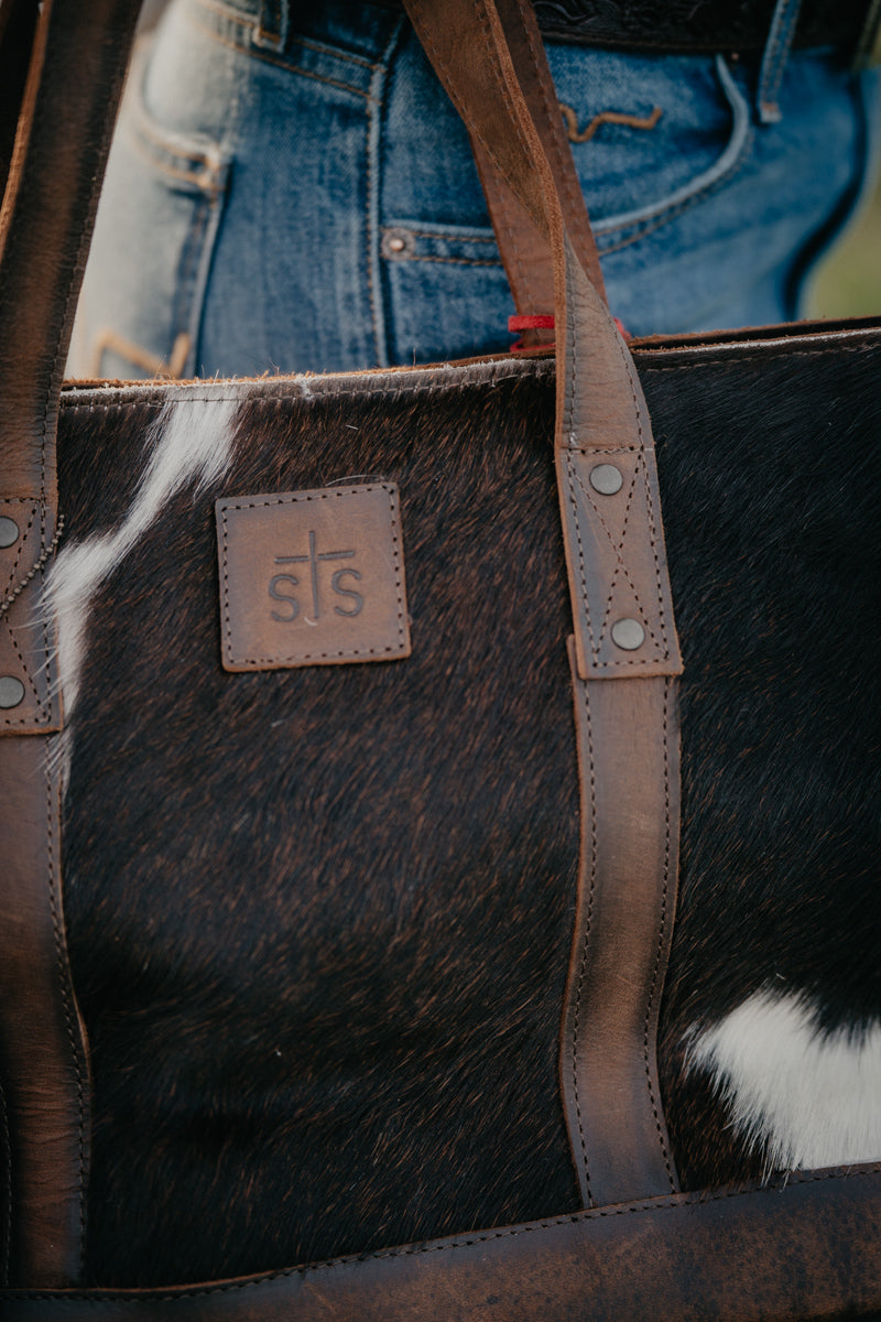 'Cheyenne' Cowhide Tote by STS Ranchwear