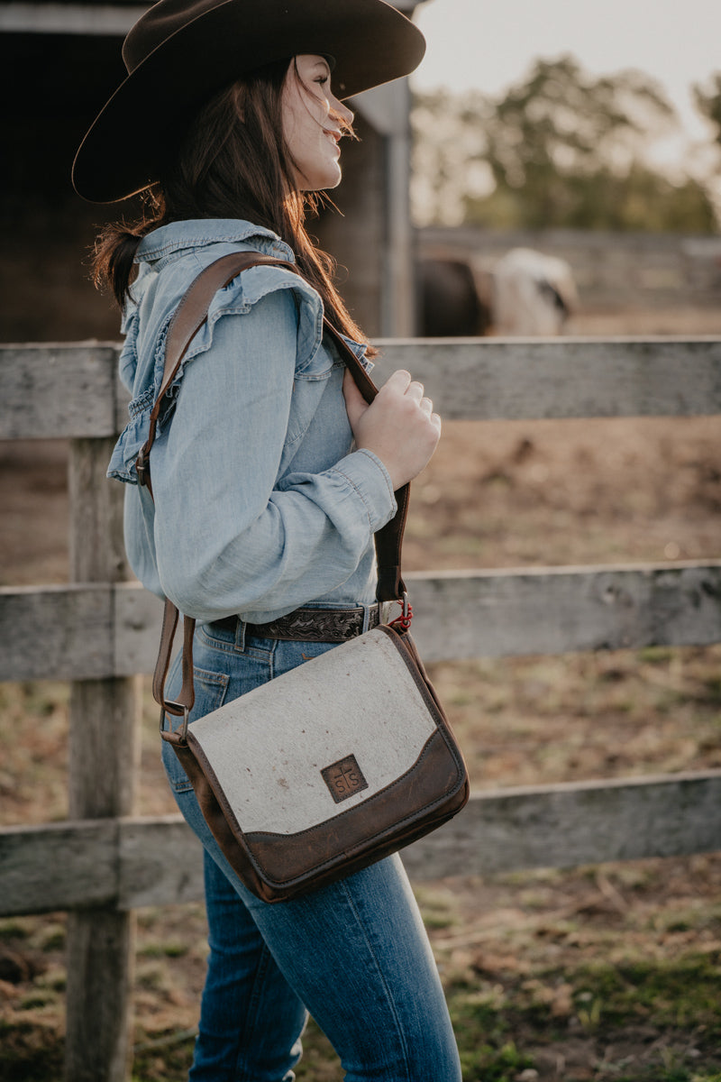 'Della' Cowhide Crossbody by STS Ranchwear
