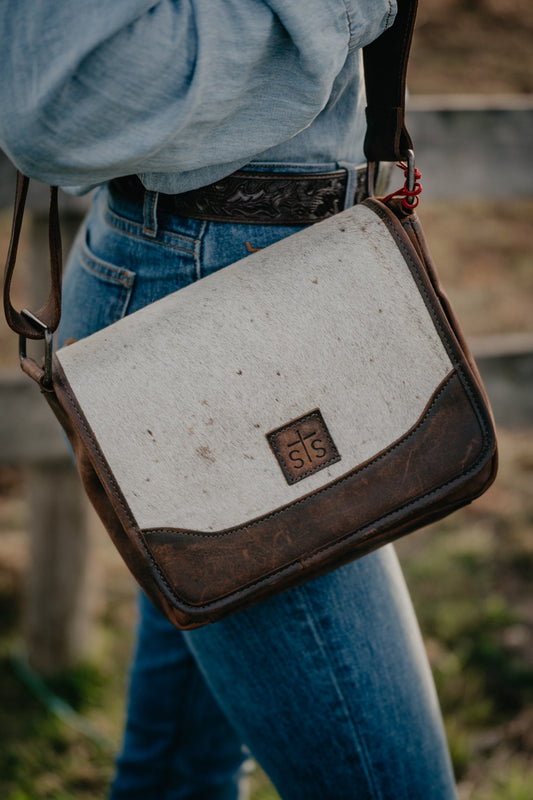 'Della' Cowhide Crossbody by STS Ranchwear