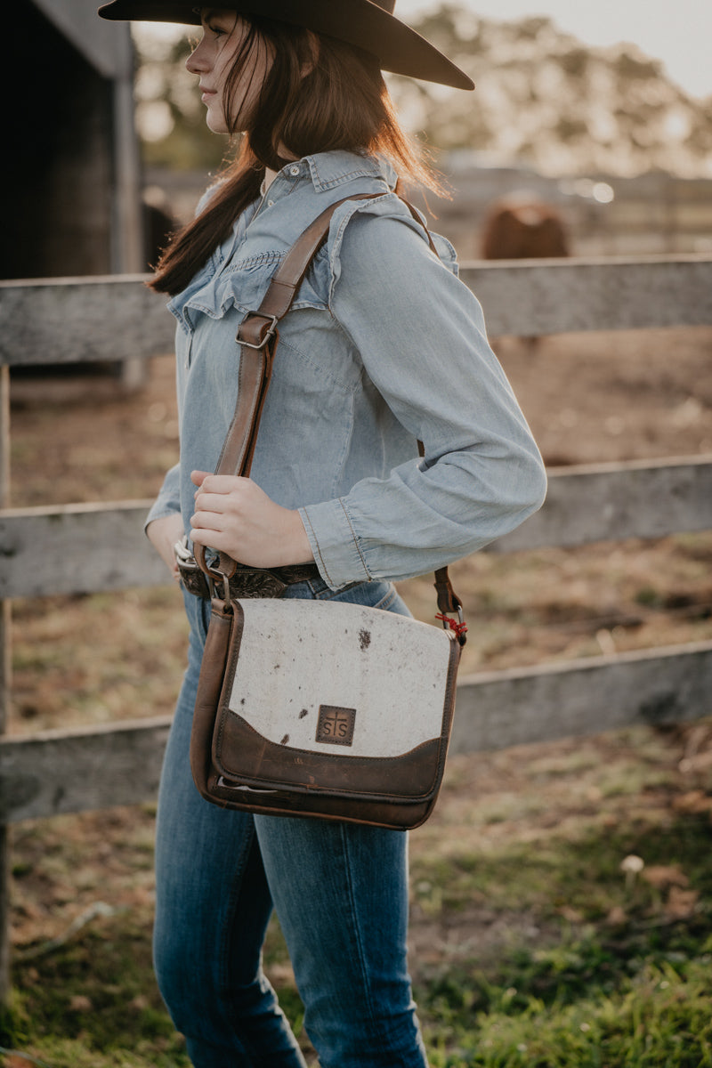 'Della' Cowhide Crossbody by STS Ranchwear