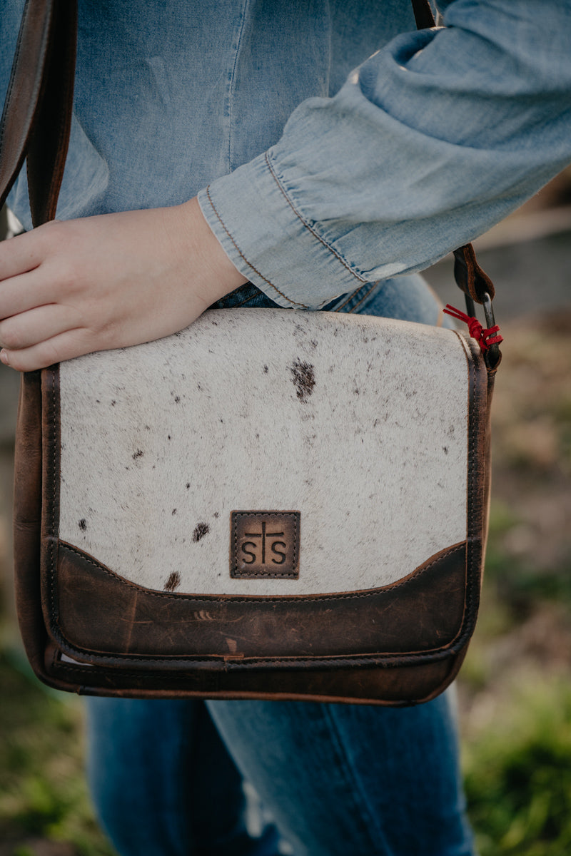 'Della' Cowhide Crossbody by STS Ranchwear