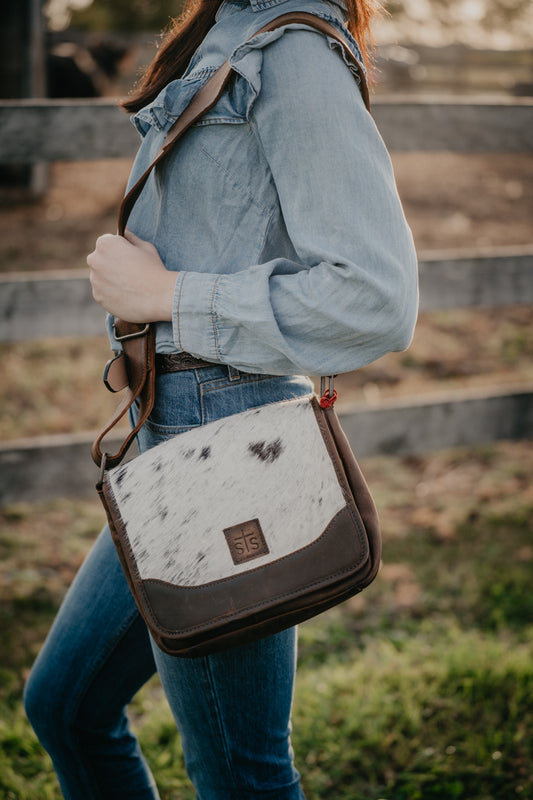 'Della' Cowhide Crossbody by STS Ranchwear