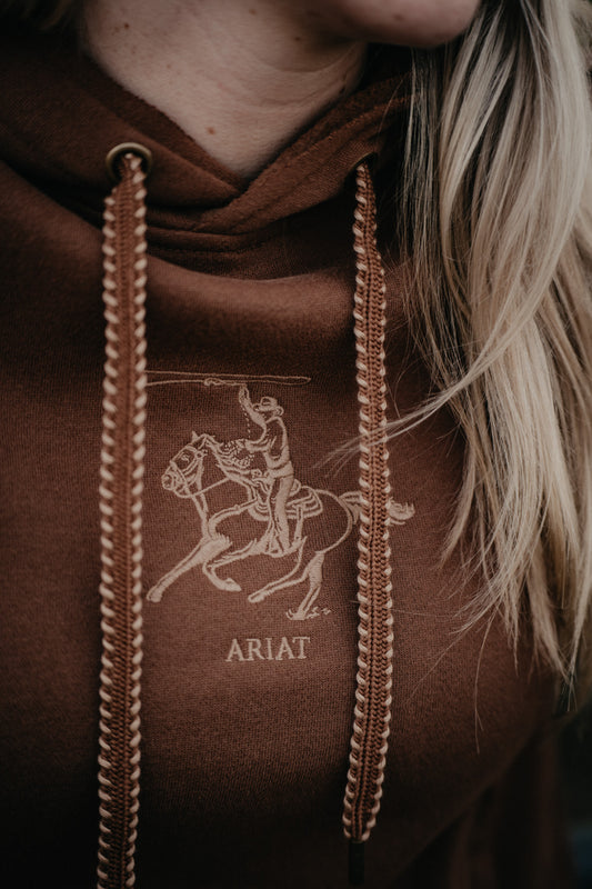 'Daydreamer' Women's Chocolate Brown Ariat Hoodie