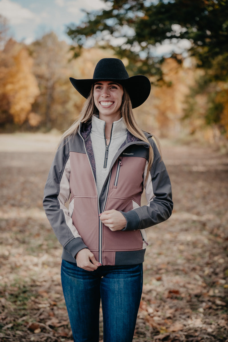 'Brandi' CINCH Women's Bonded Hooded Jacket (XS-XXL/ Two Colours)