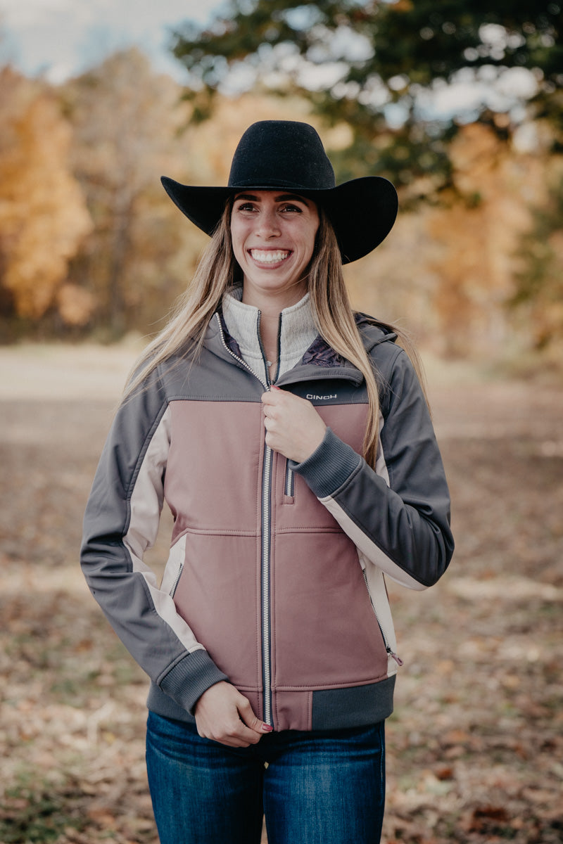 'Brandi' CINCH Women's Bonded Hooded Jacket (XS-XXL/ Two Colours)