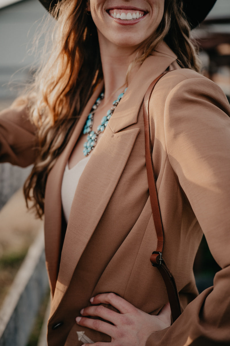 'Trailblazer' Toasted Coconut Women's Ariat Blazer (XS-XXL)