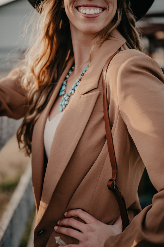 'Trailblazer' Toasted Coconut Women's Ariat Blazer (XS-XXL)