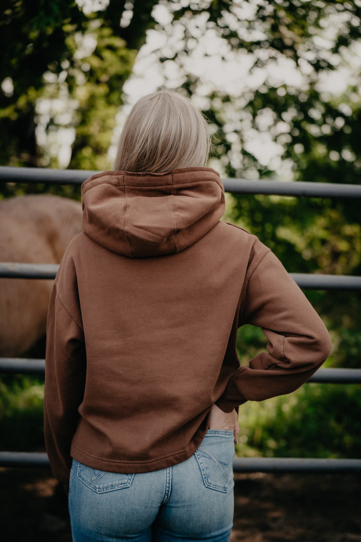 'Daydreamer' Women's Chocolate Brown Ariat Hoodie