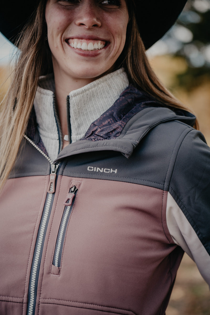 'Brandi' CINCH Women's Bonded Hooded Jacket (XS-XXL/ Two Colours)