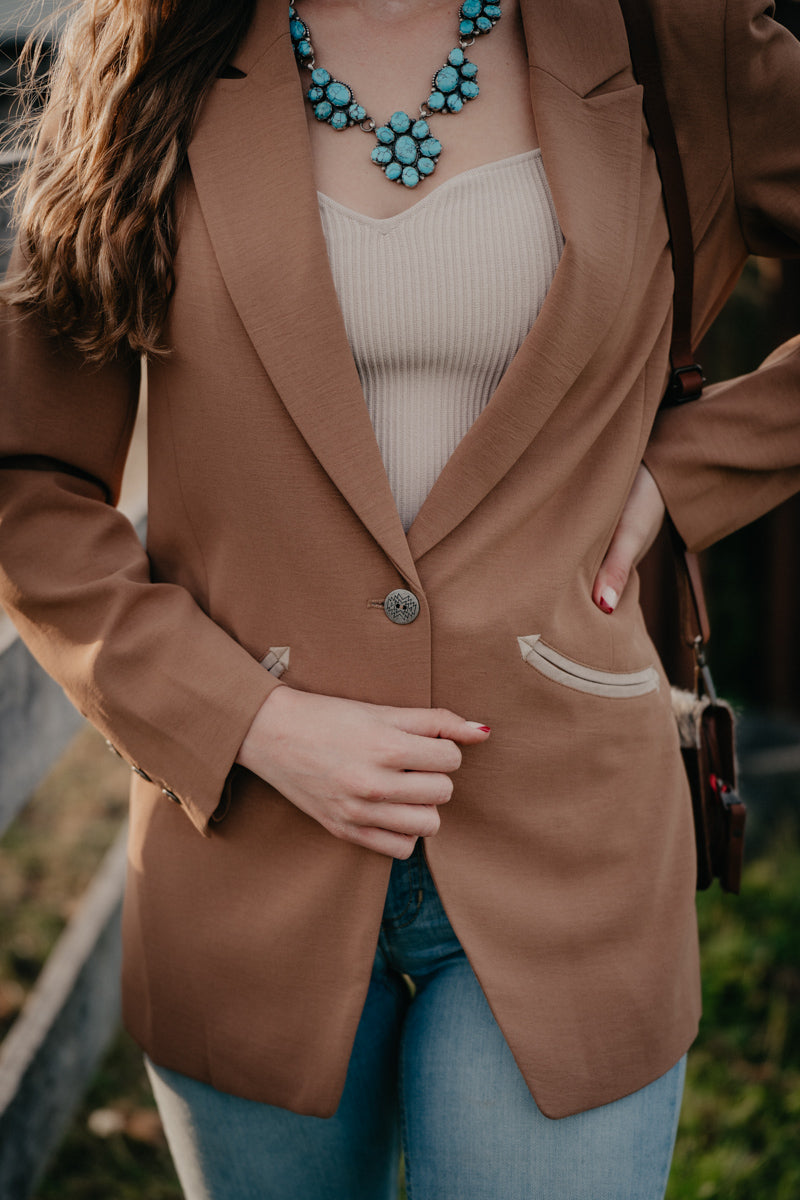 'Trailblazer' Toasted Coconut Women's Ariat Blazer (XS-XXL)
