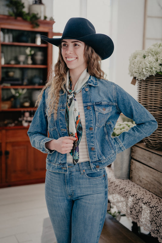 'Wendie' Wrangler Women's Unlined Denim Jacket (S - XXL)