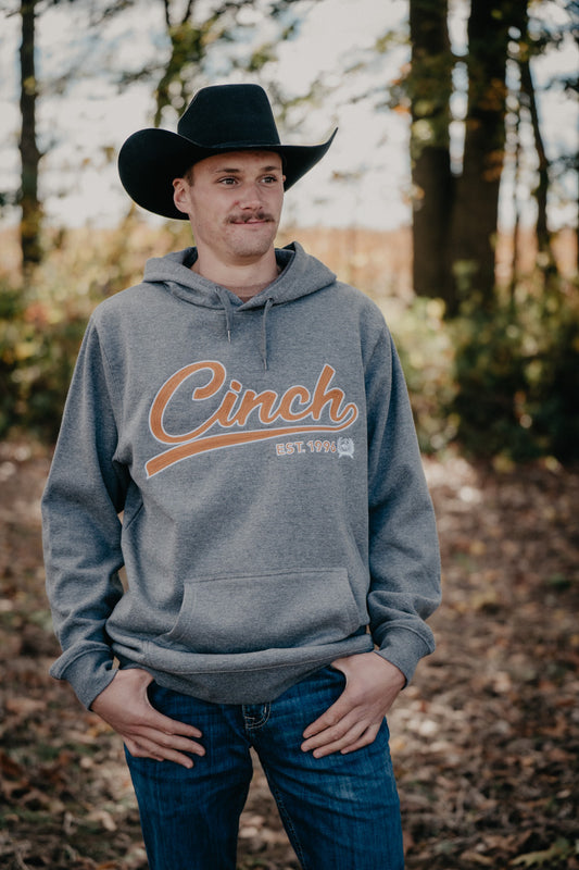 'Owen' Men's Grey CINCH Hoodie (S-XXL)