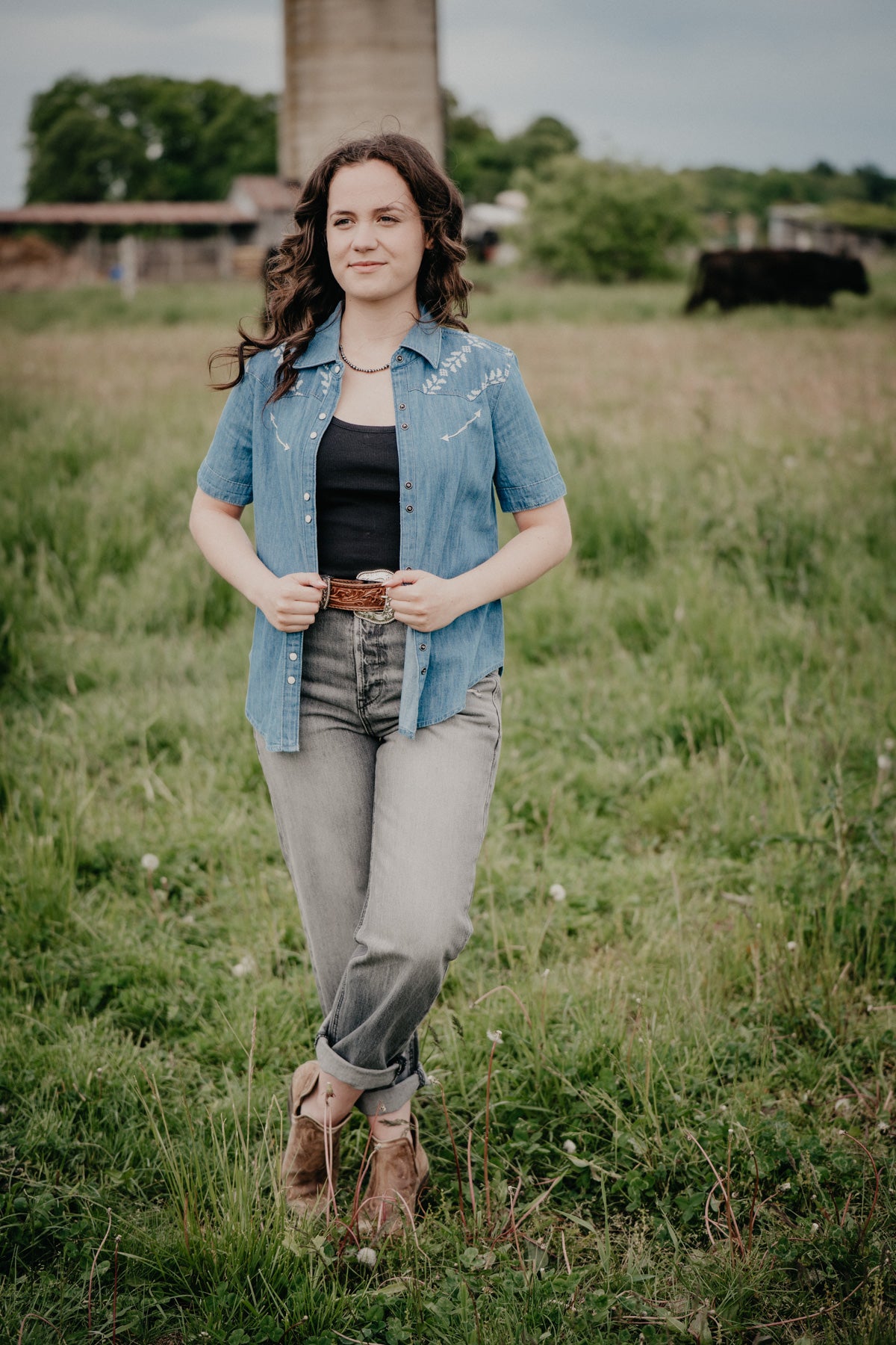 'Calipso' Ultra High Rise Relaxed Straight Leg by Ariat (24-34)