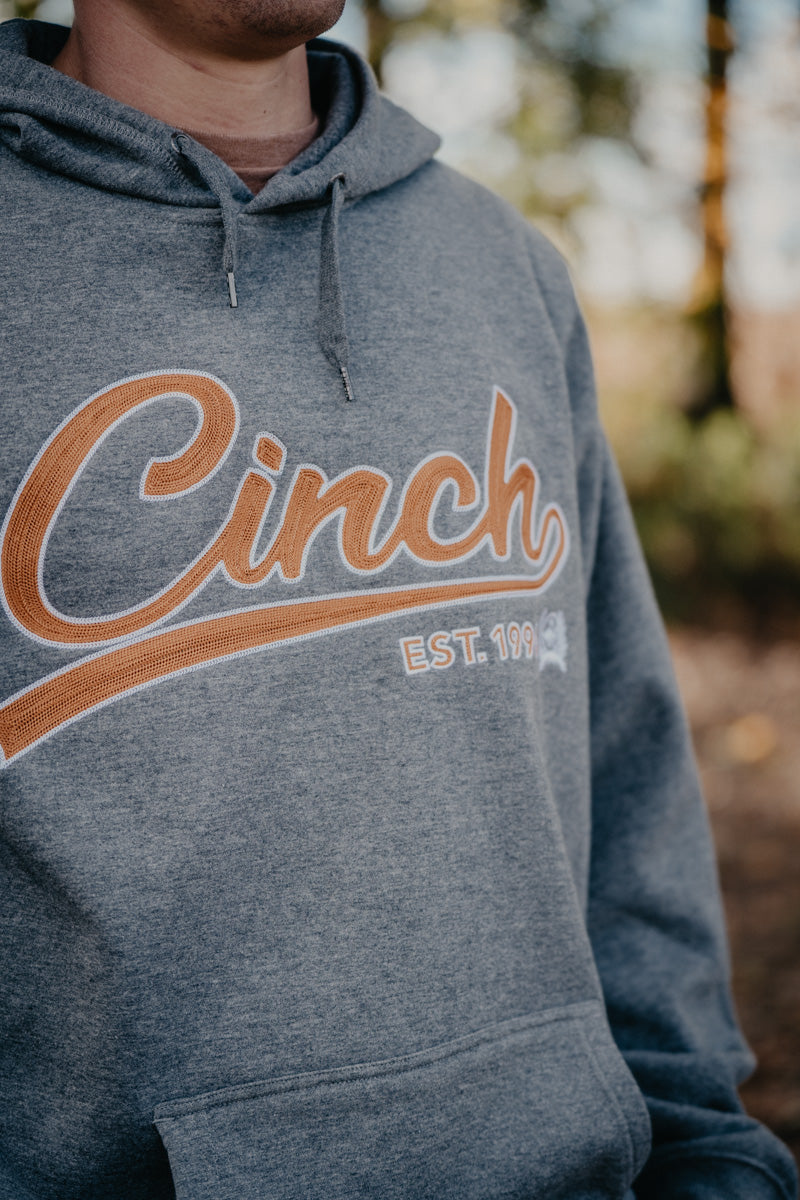 'Owen' Men's Grey CINCH Hoodie (S-XXL)