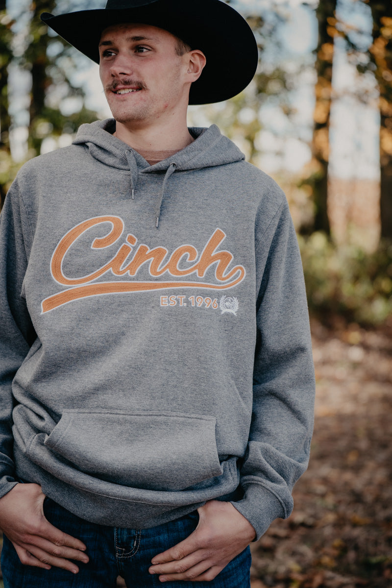 'Owen' Men's Grey CINCH Hoodie (S-XXL)