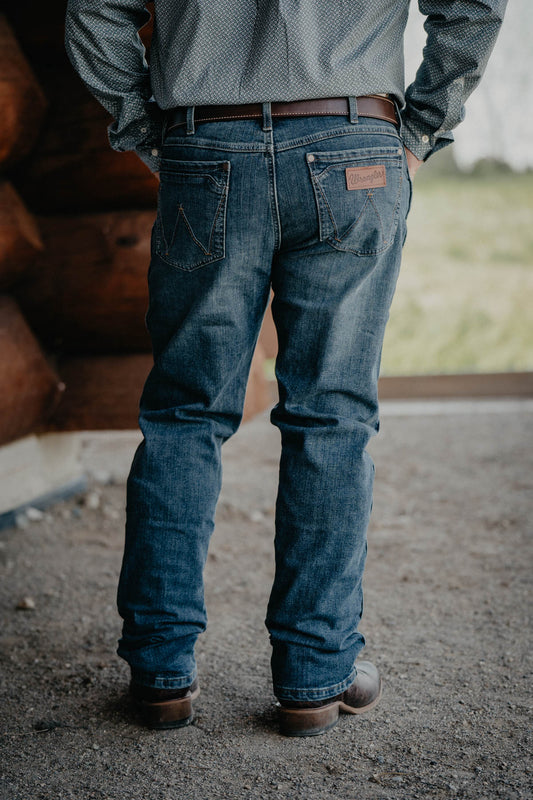 'Jedd' Men's Retro Wrangler Slim Straight Leg Jeans