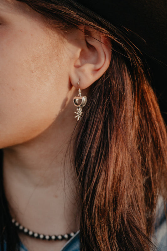 Sterling Silver Spur Dangles