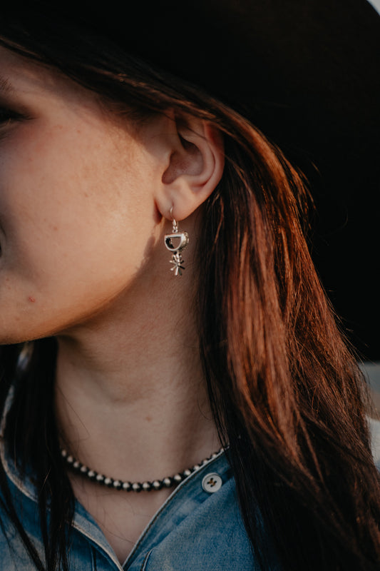 Sterling Silver Spur Dangles
