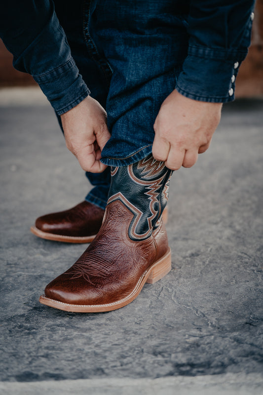 13" Hyer Men's Sawyer Brown Boot (Sizes 8-12, D/EE Widths)