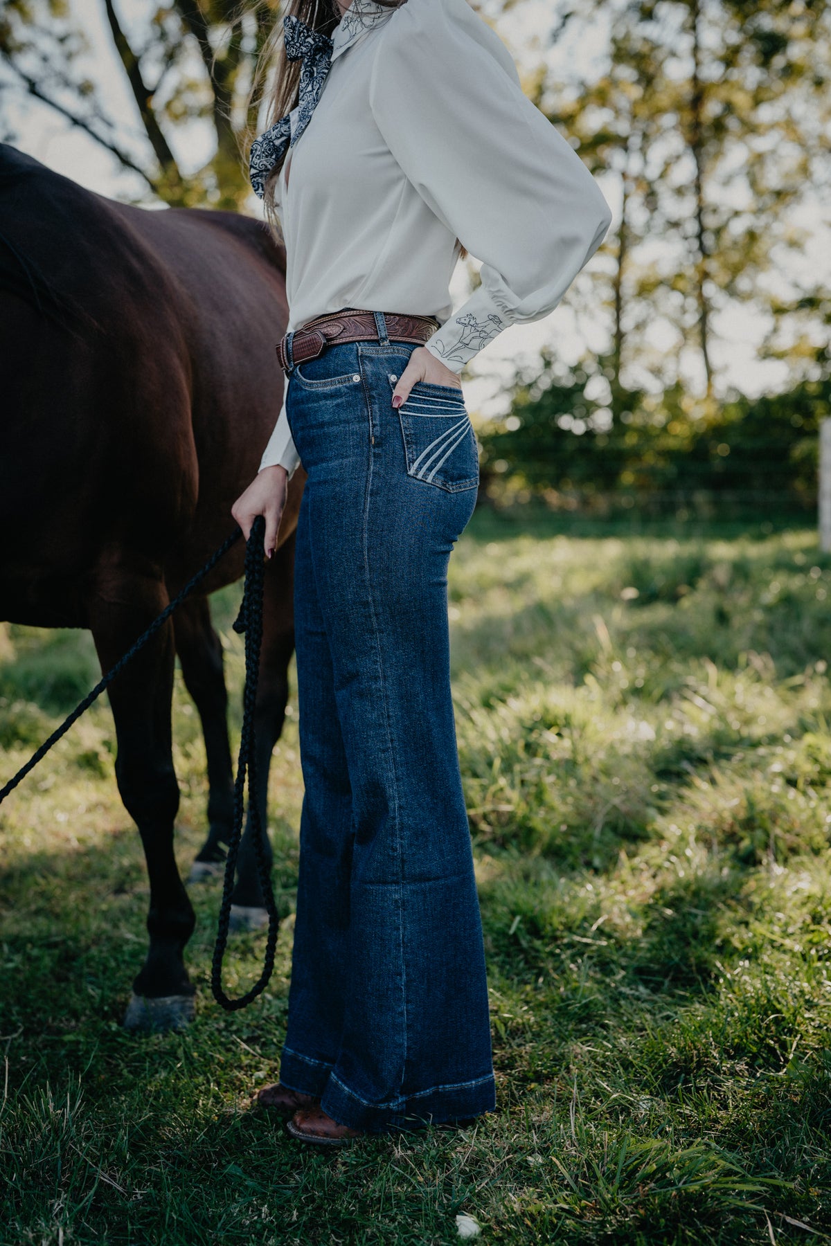 'Bluecrest' Modern Dojo Trouser by 7 For All Mankind (34.5" Inseam)