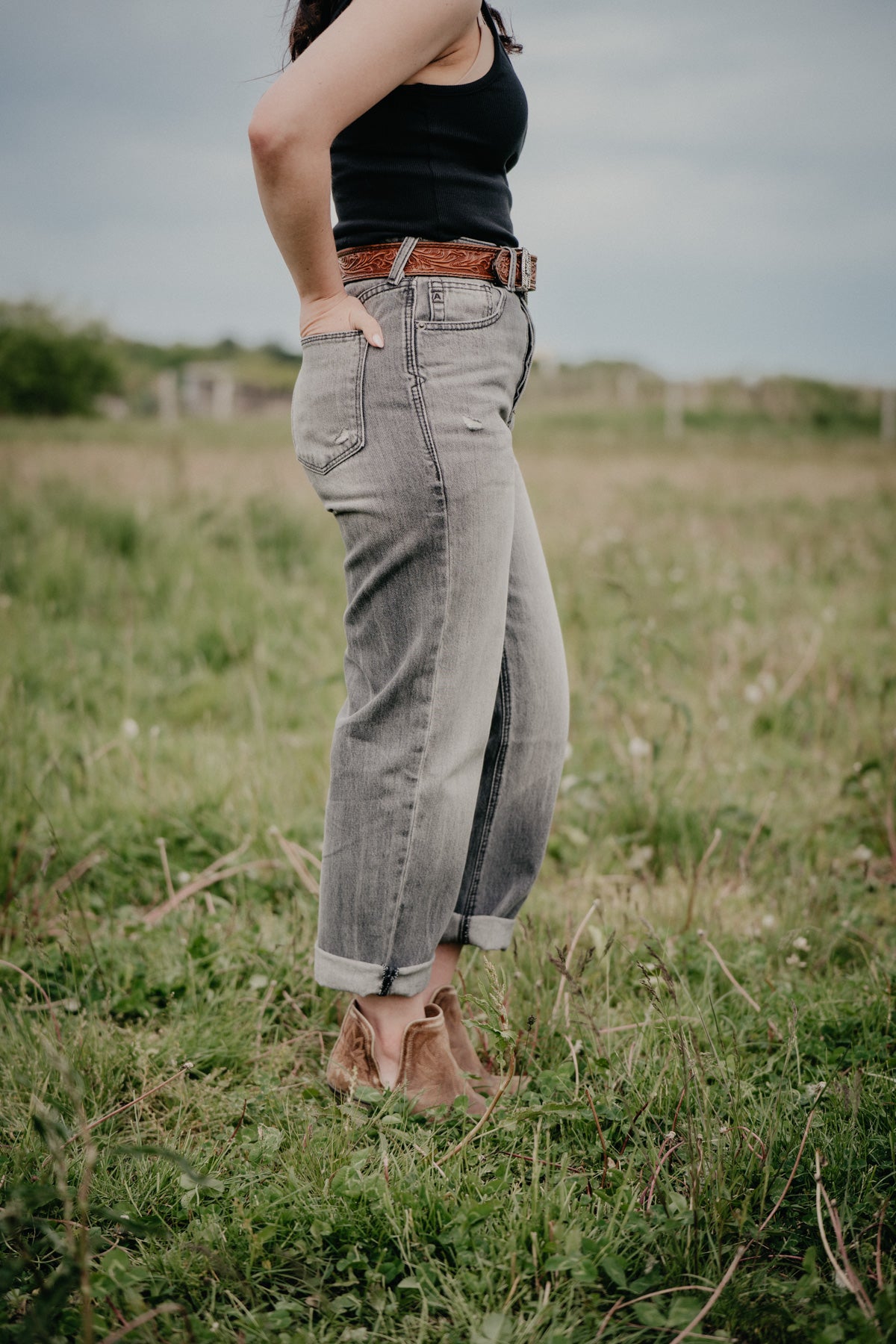 'Calipso' Ultra High Rise Relaxed Straight Leg by Ariat (24-34)