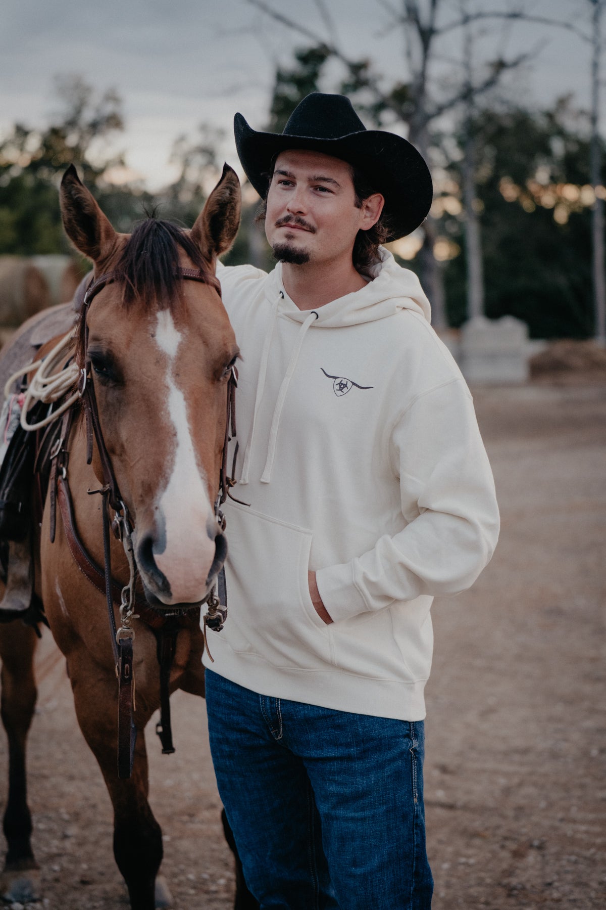 'Steerhead' Men's Ariat Shield Hoodie  (M-XXL)