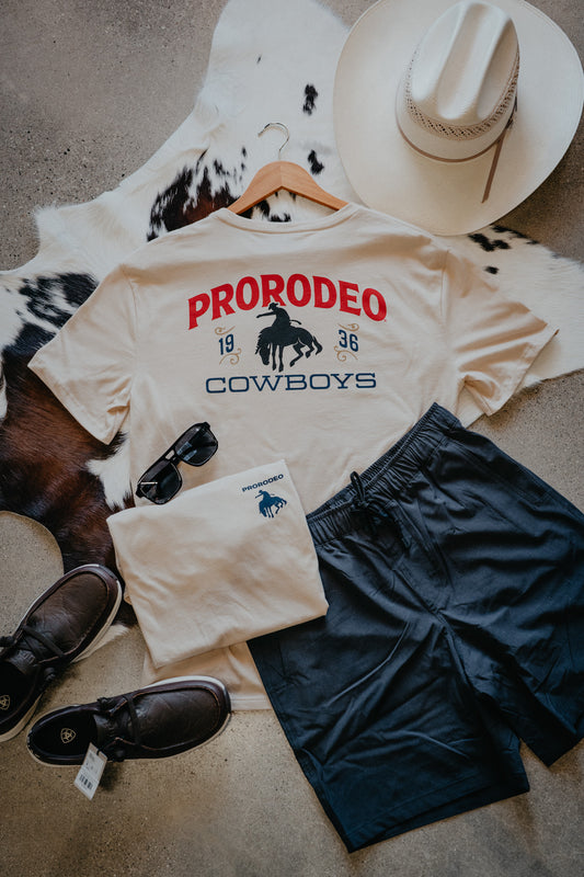 'Pro Rodeo' Men's Tan Hooey T-shirt (S-XXL)