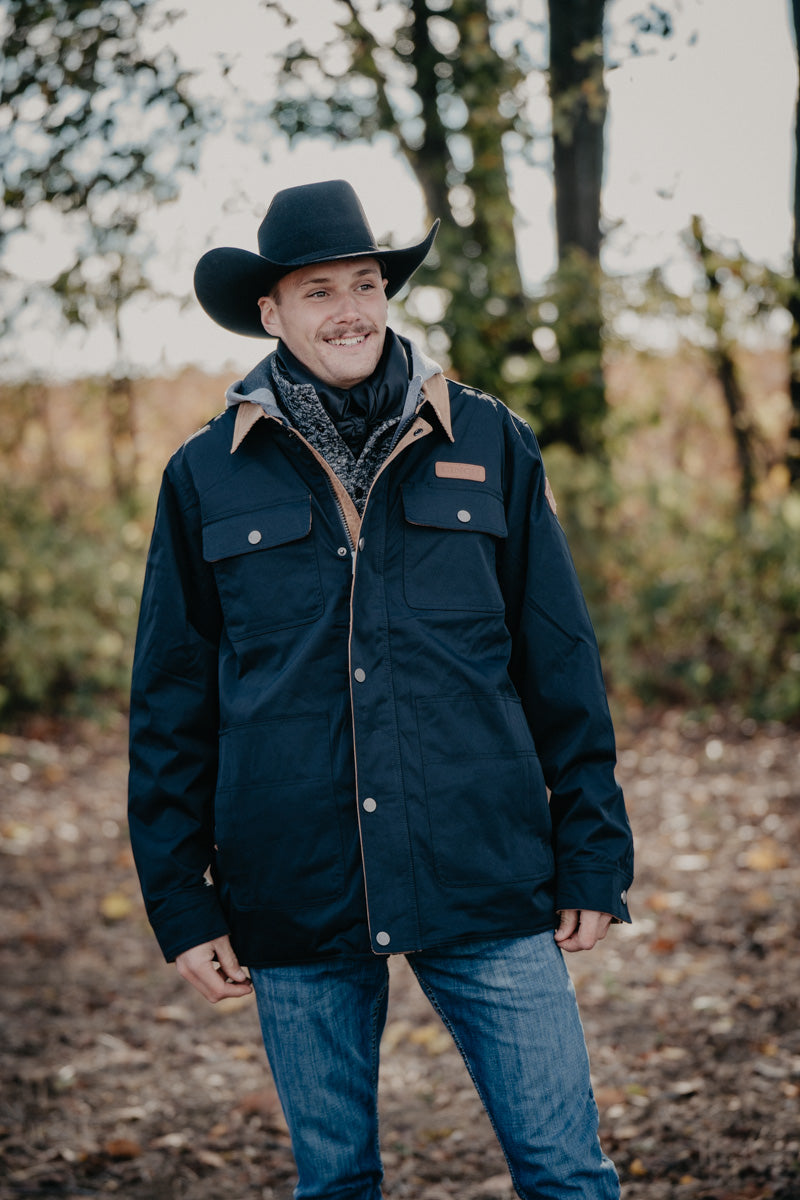 'Johnson' Black Men's CINCH Barn Coat (S-XXL)