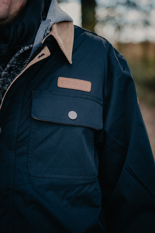 'Johnson' Black Men's CINCH Barn Coat (S-XXL)