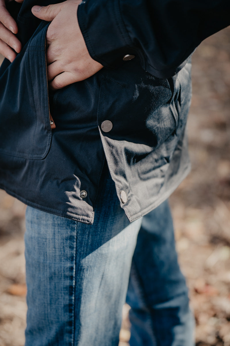 'Johnson' Black Men's CINCH Barn Coat (S-XXL)