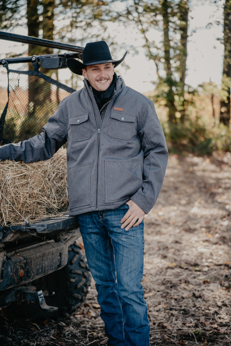 'Noah' Black Men's CINCH Bonded Jacket (S-XXL)