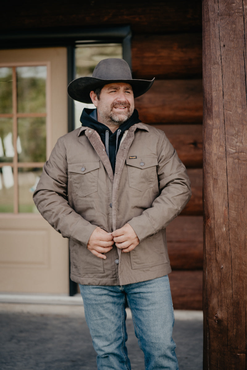 'Johnson' Men's Waxed Lined Barn Coat (S-XXL)