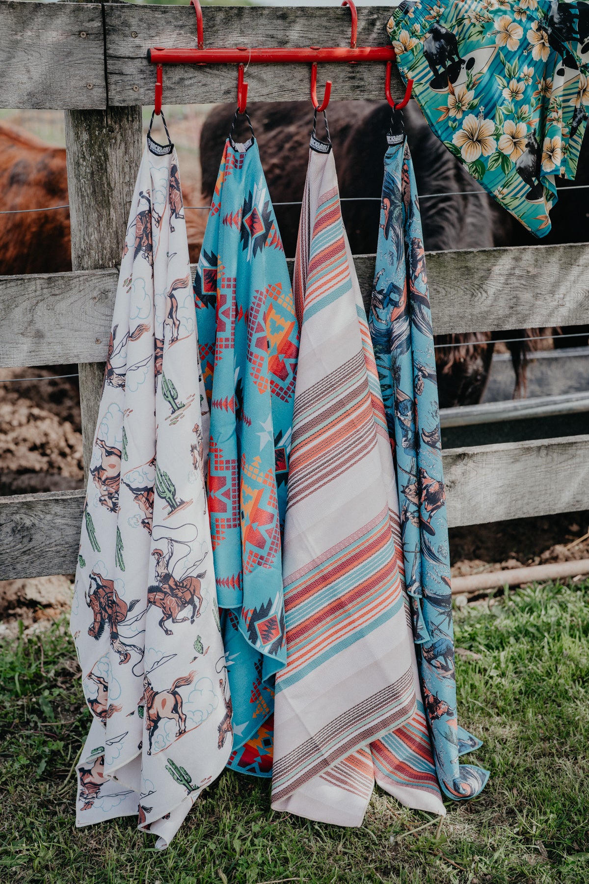 Western Printed Microfiber Towel (4 Print Options)